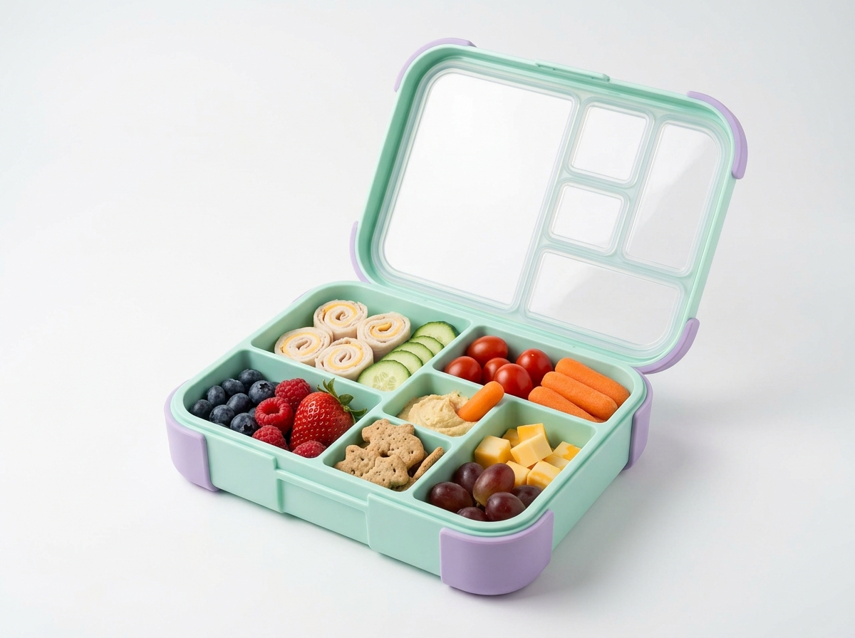 Pro-Grade Kids 5-Compartment Drop-Proof Bento Box