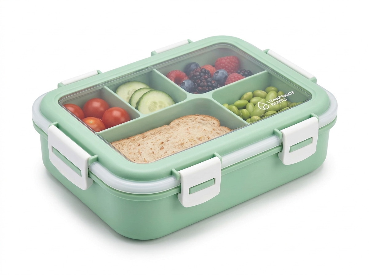 Commercial 4-Compartment Meal Prep Bento