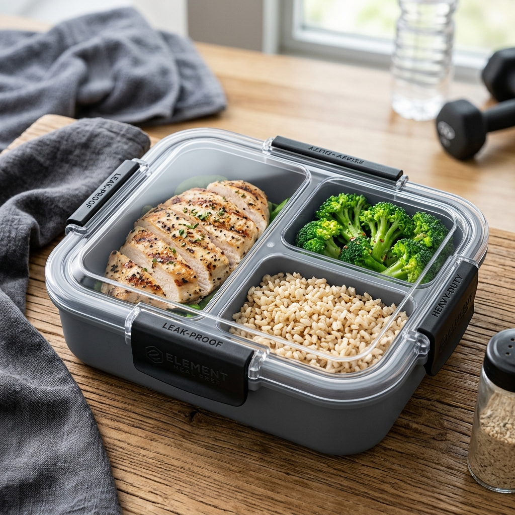 Portion Control Fitness Meal Prep Container